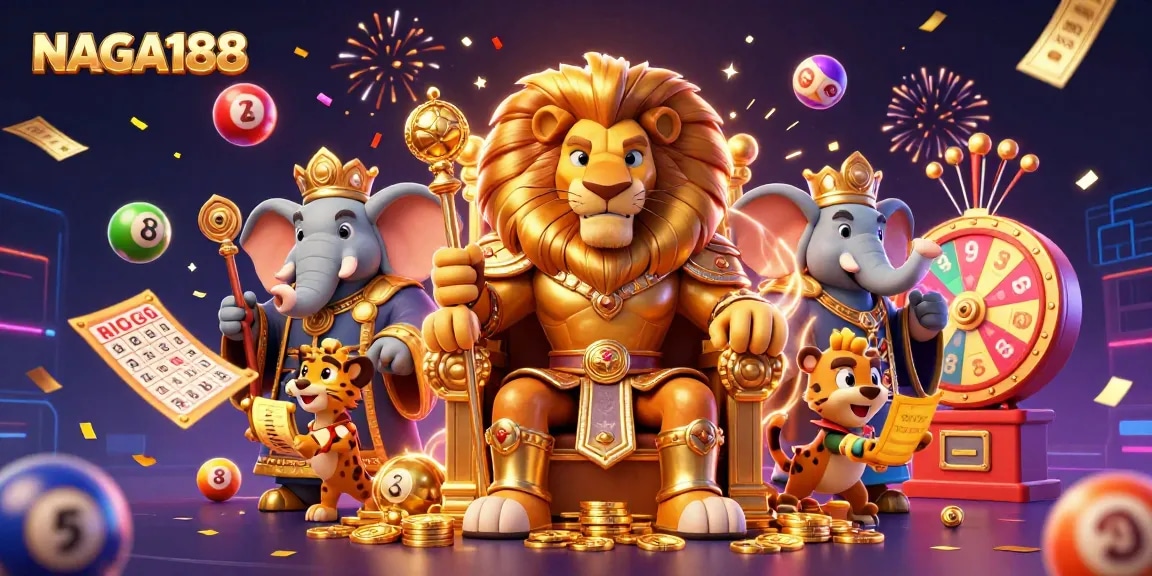 Menangkan permainan di NAGA188 dengan berbagai putaran lotere dan kartu bingo yang seru.
