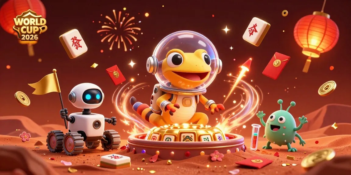 Engage with WORLD CUP 2026 excitement at a vibrant alien-themed casino adventure.