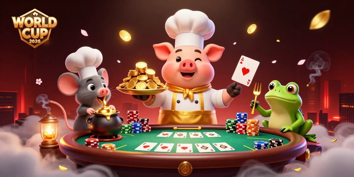 Engage in the excitement of WORLD CUP 2026 with a 3D culinary gambling experience.
