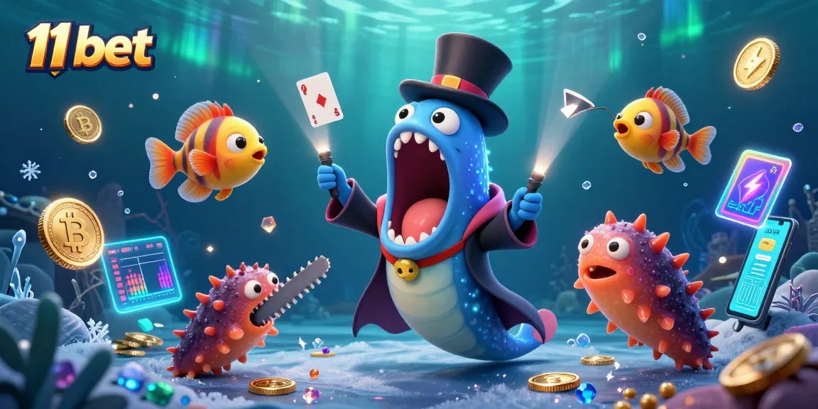 Experience exciting gaming adventures with 11 bet featuring magical deep-sea characters.