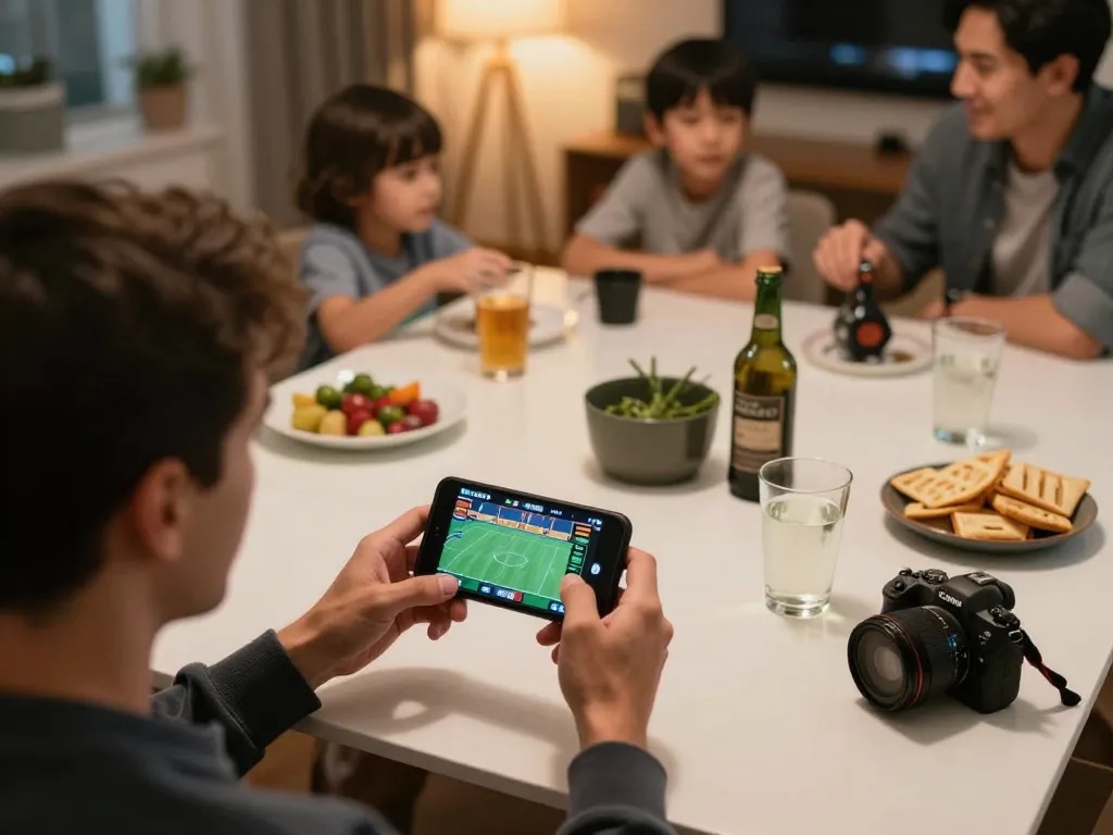 Engaging sports betting scene showcasing the excitement of the trang chủ okfun experience with live odds on smartphone.