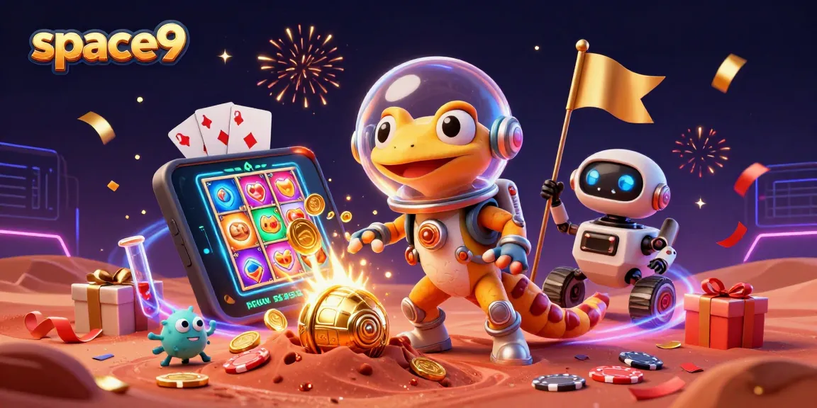 Engage with exciting features at space9 while enjoying colorful slot games and casino thrills